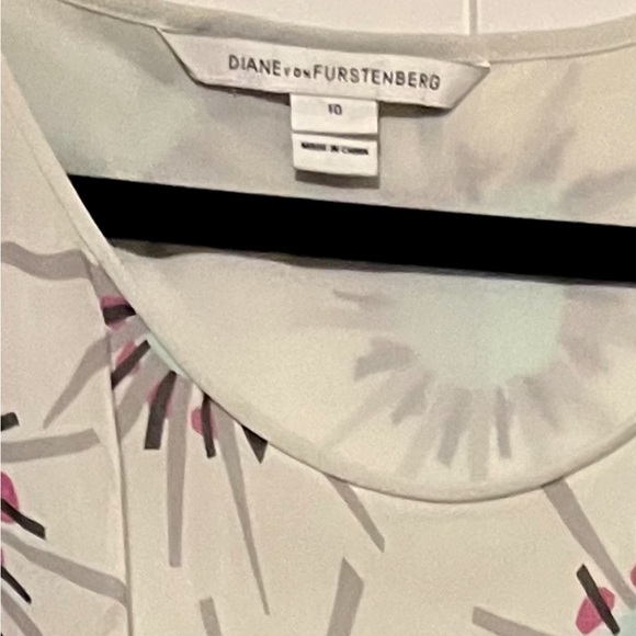 diane von furstenberg mini dress size 10 - Picture 2 of 3